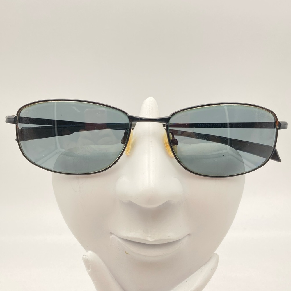 Perry Ellis PES103-2 Black Oval Sunglasses Frames